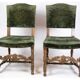 Oak chairs, Renaissance style