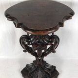 Richly carved walnut harness, 18th century