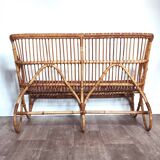 60' rattan sofa