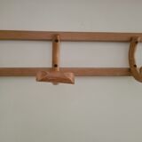 Raw wood locker room from the 1950s