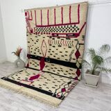 Handmade Moroccan Berber rug 284 x 176 CM
