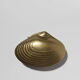 Brass Clamshell Trinket Box