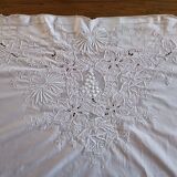 Set of old embroidered sheets