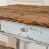 Patinated table