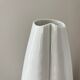 Vintage Tapio Wirkkala white ceramic Vase 2737 for Rosenthal Studio Line