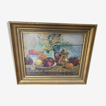 Still life with fruit