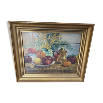 Still life with fruit