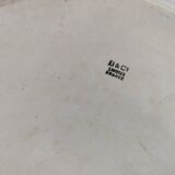 Plat en porcelaine à fleur