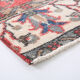 2x8 red floral turkish runner rug 77x261cm
