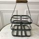 Antique zinc bottle holder