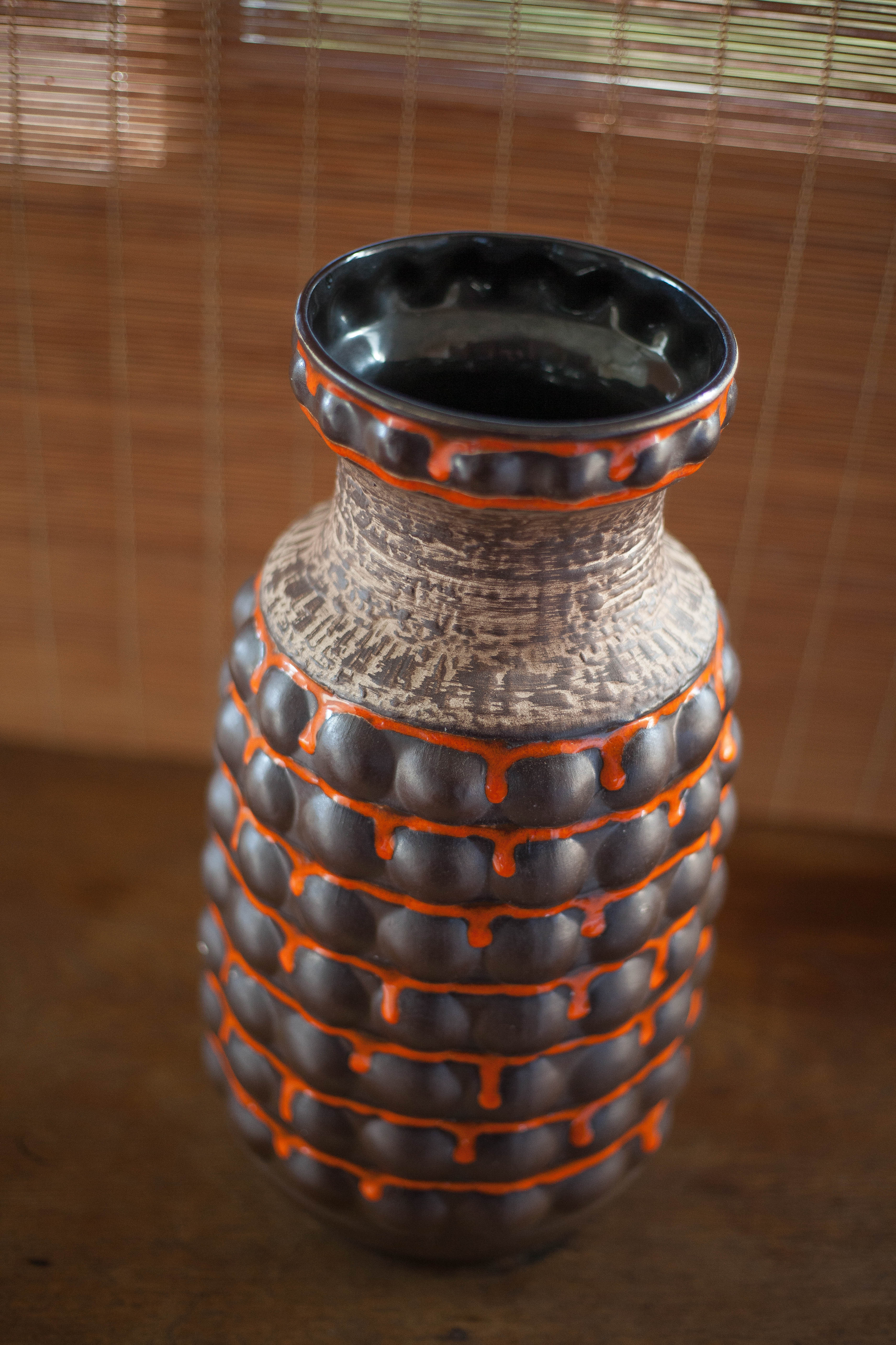 Ceramic vase bay west germany 64-40