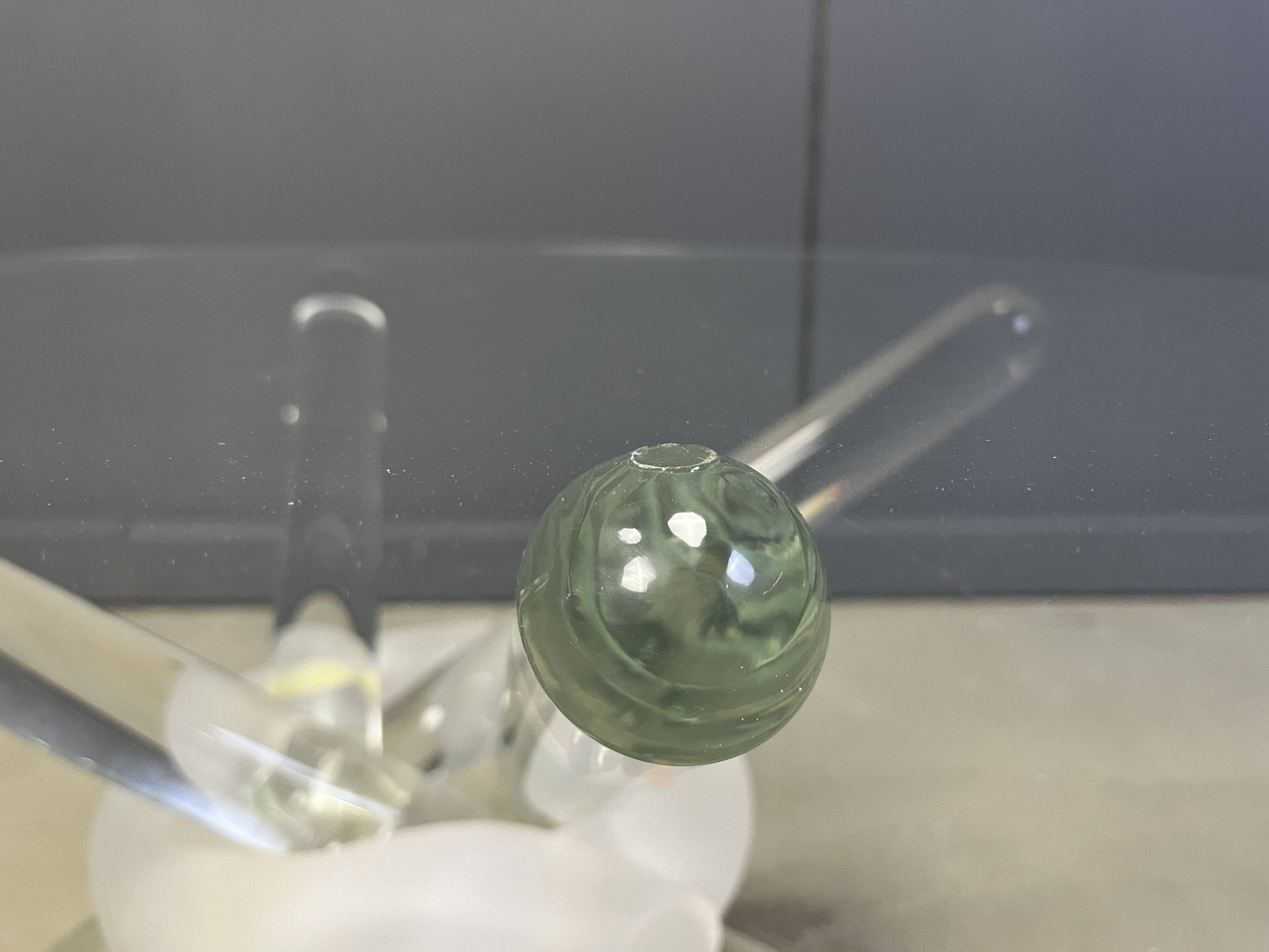 Murano glass arlequin coffee table by Maurice Barilone, 1980s