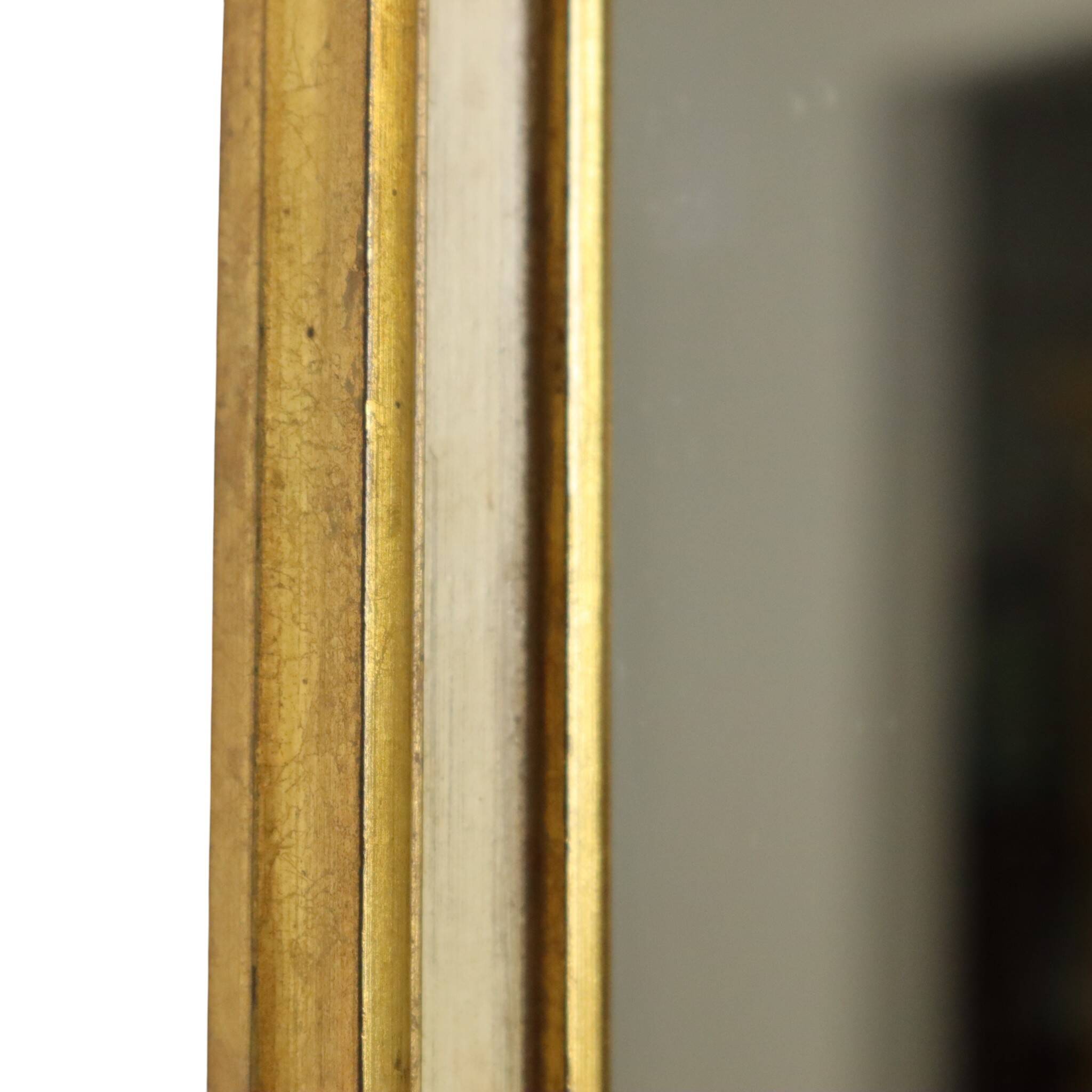 Baroque Style Deknudt Gold Leaf Mirror Classic Design 108cm