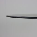 Eighties design Dutch design dining table with beautiful thin top