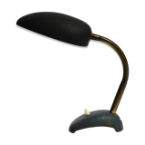 Small 1950s table lamp with metal gooseneck from Gebrüder Cosack Germany