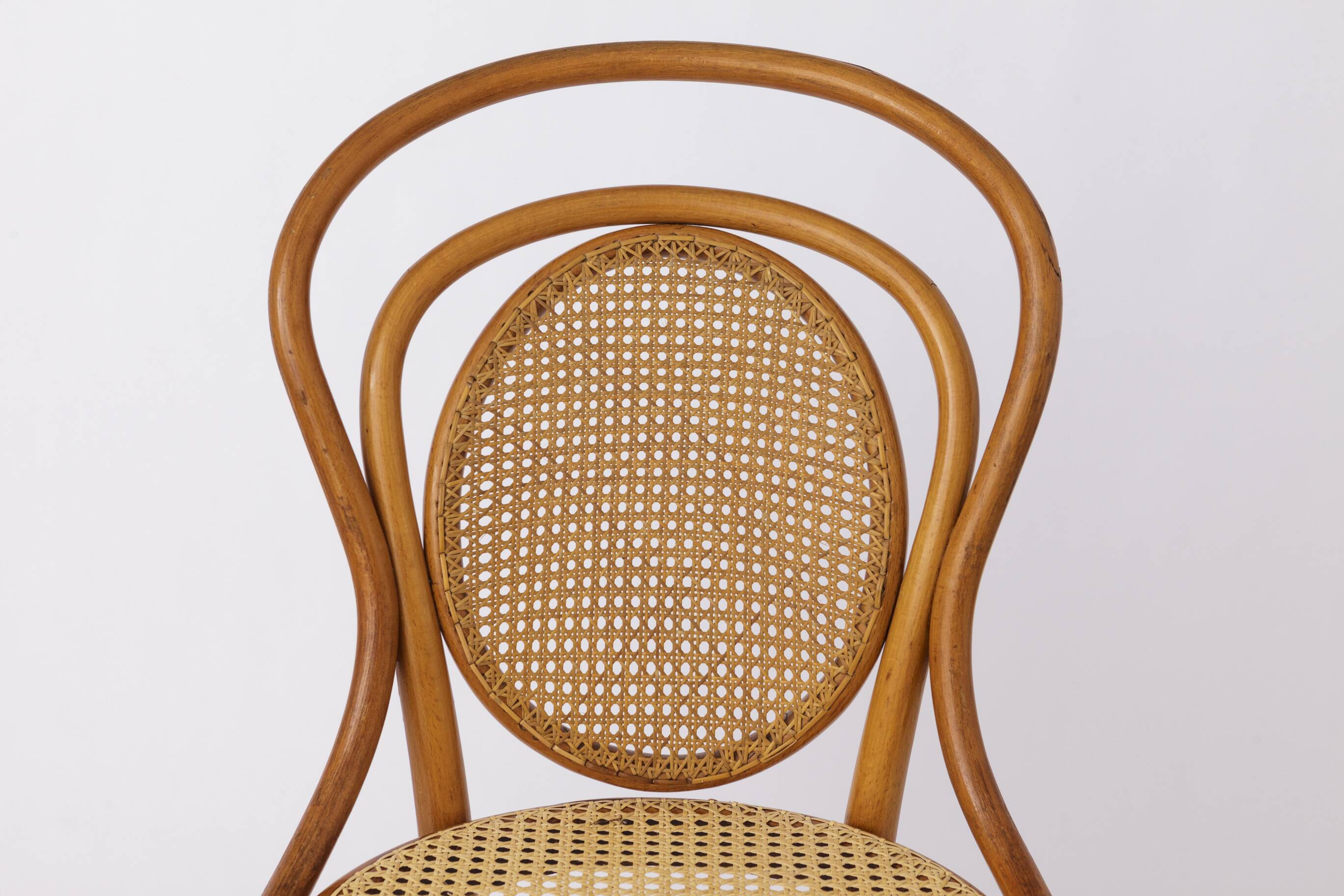 Rare Vintage Fischel Chair | 1920s-1940s | Restored Bentwood Seat | Antique