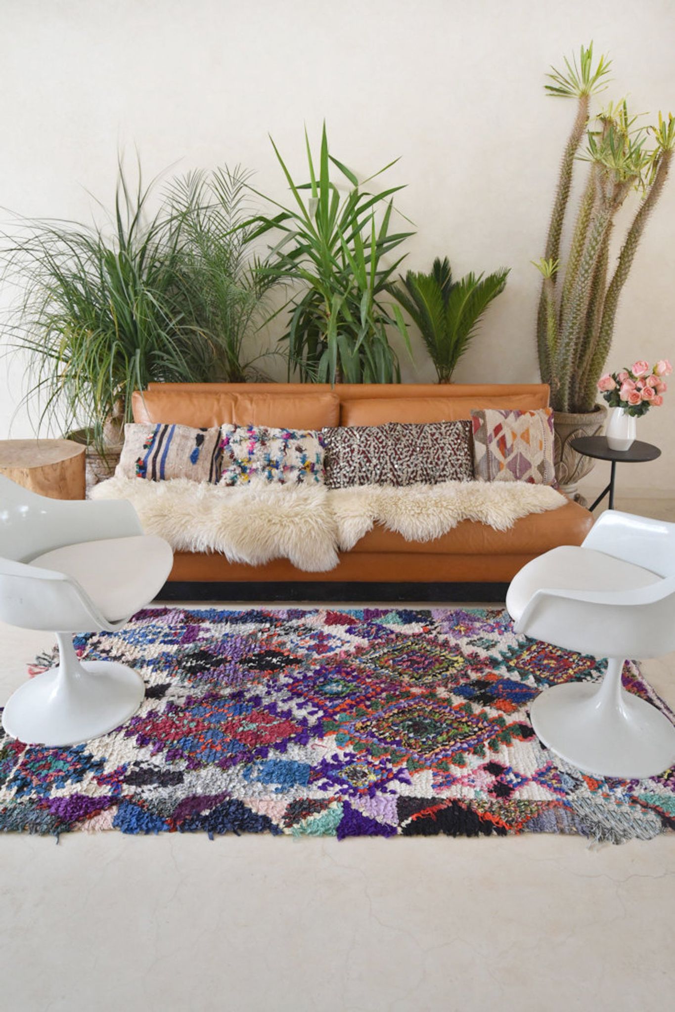 Tapis boucherouite 95x185cm