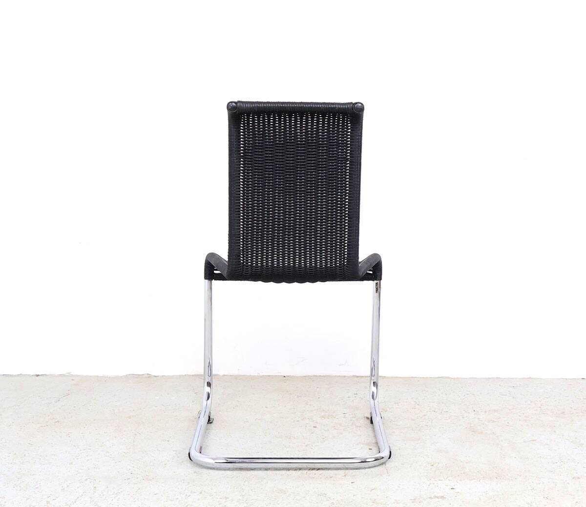 Tecta B20 cantilever chairs, 1980s set of 4