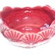 Empty art-deco scallop shell pocket