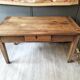 Very nice walnut farmhouse table in very good condition late 19th