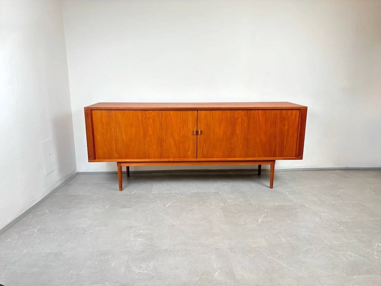 Tambour Doors Sideboard by Jens Quistgaard for Peter Løvig