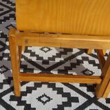 Light wood post-formed chairs, the 2.