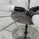 Frosted ice hanging lamp with 18 plastic discs
