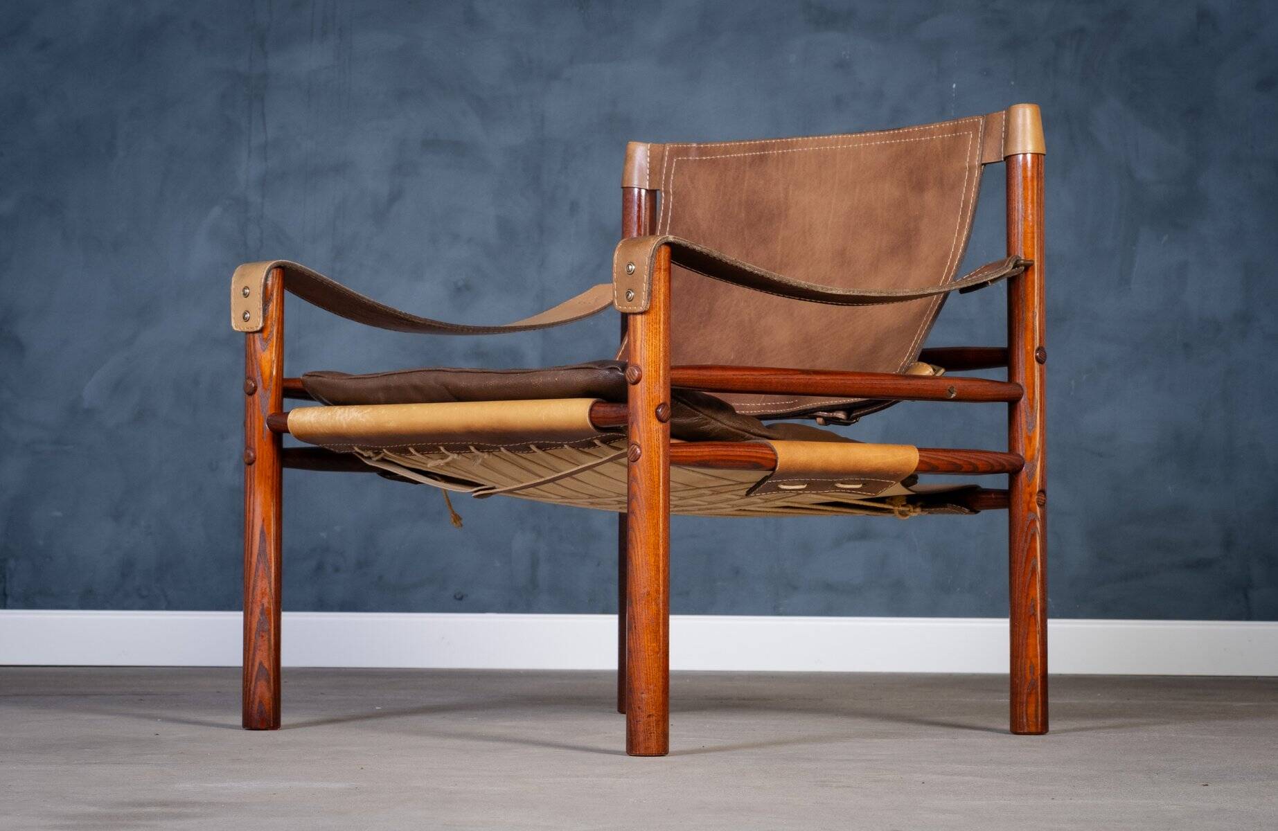 Safari chair by Arne Norell, Sweden, 1960s