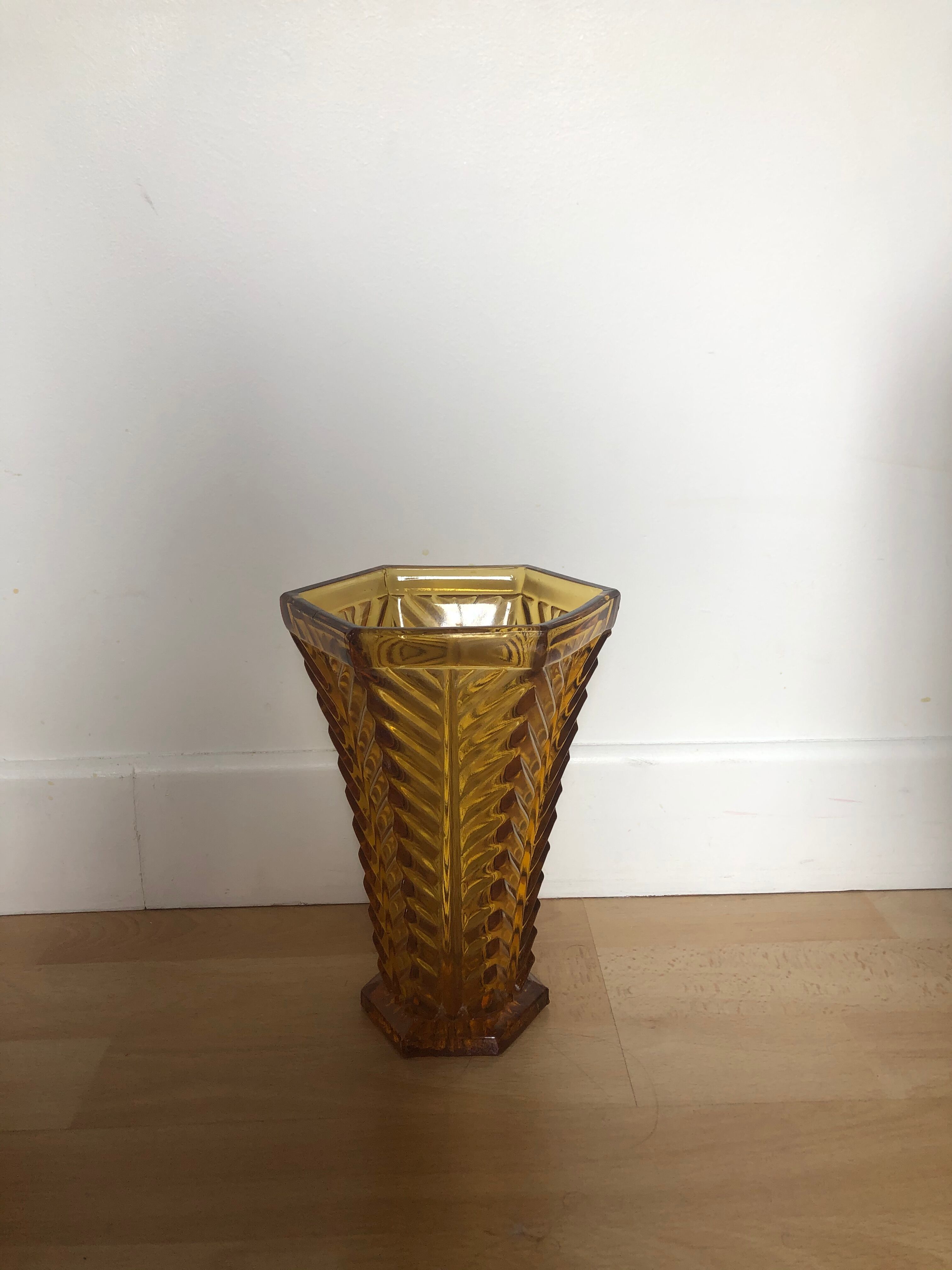 Vase ambré
