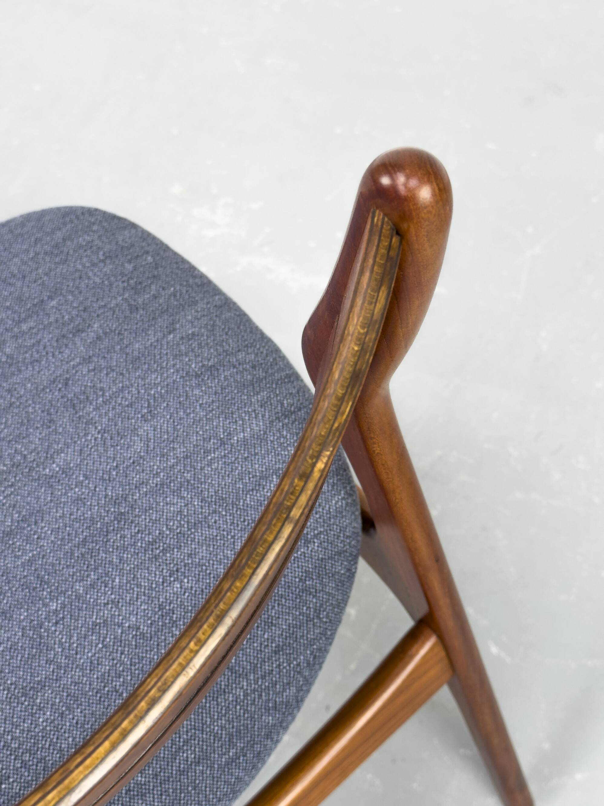 6 Danish Teak Dining Chairs by Erik Buch for Chr. Christensens, 1960s