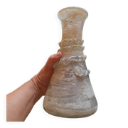 Vase pâte de verre esprit gallo romain
