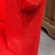 Old poppy red meridian sofa