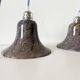 Paire de baladeuses globe opaline violet vintage
