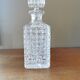 Cut crystal whiskey decanter