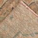 3x12 Soft Wool Pale Red Turkish Vintage Runner Rug