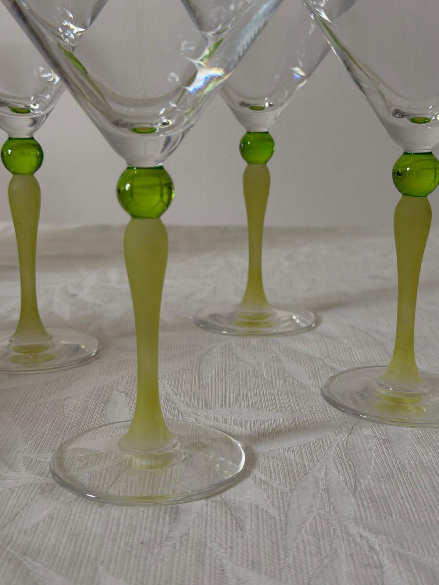 Lot verres à cocktails vintage