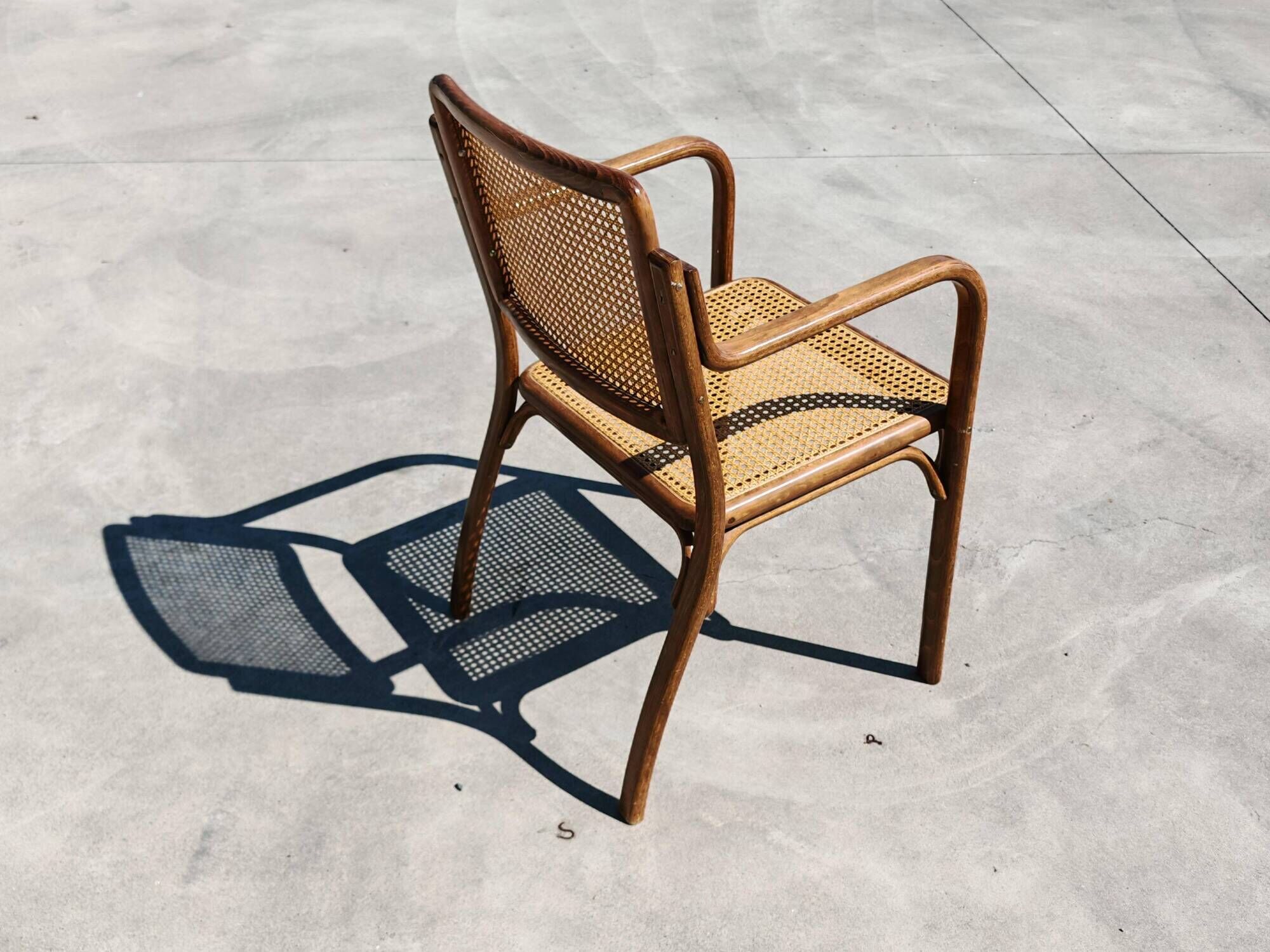 Set of 6 dining chairs by Mirjana Maracic for Mundus, 1970s.
