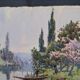 Georges Planes (1897-1977) Valley Landscape, Riverbank (double-sided)