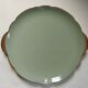 Plat à tarte Villeroy & Boch céladon et or