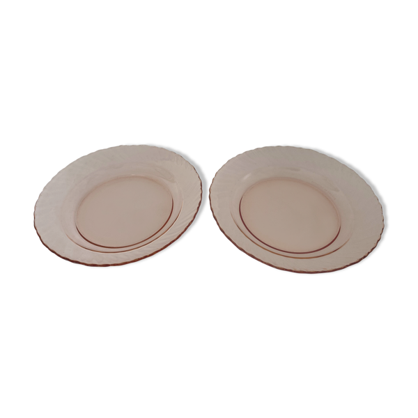 Lot De 2 Assiettes Creuses Roses Arcoroc Selency Lot De 2 Assiettes Creuses Roses Arcoroc Selency