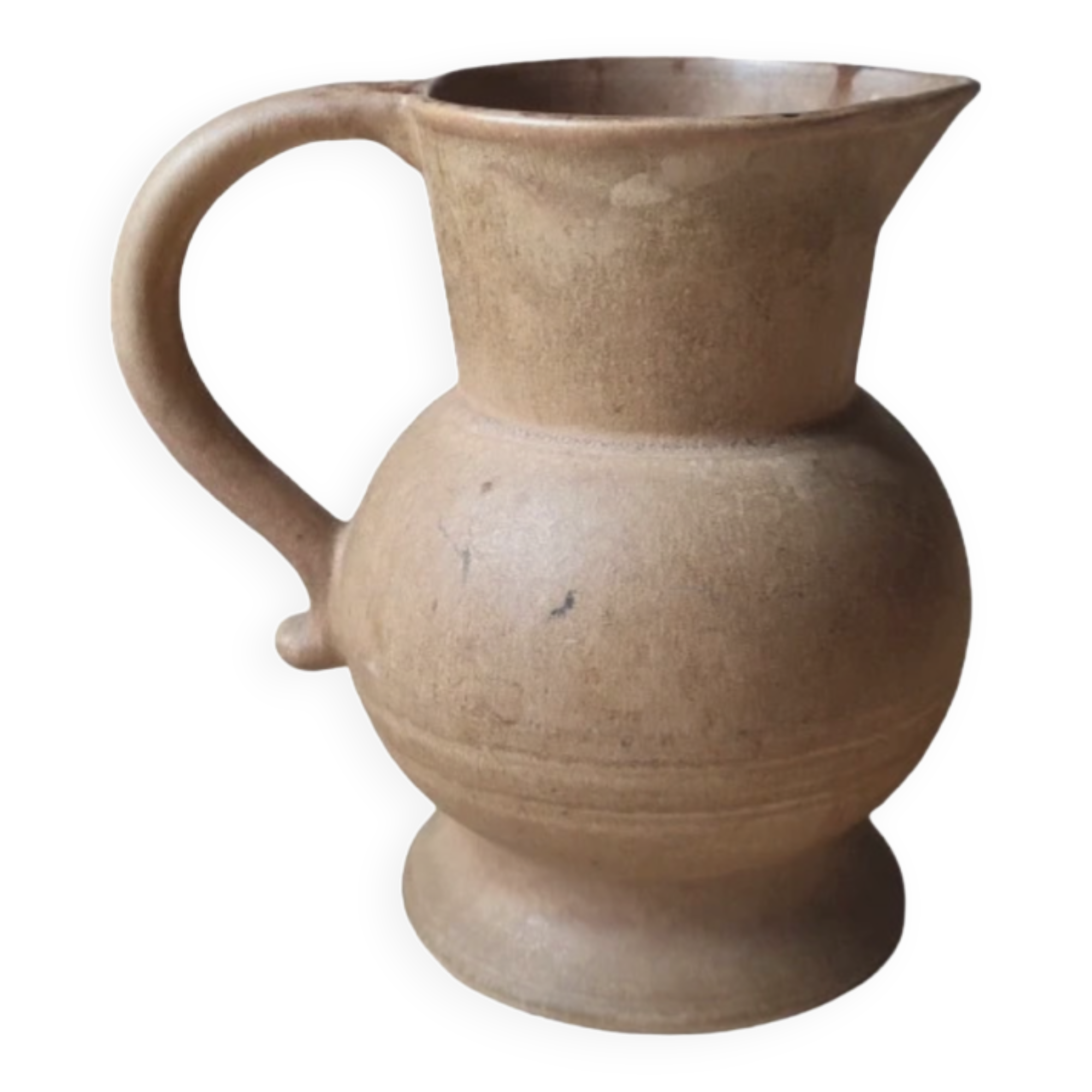 Vintage stoneware pitcher