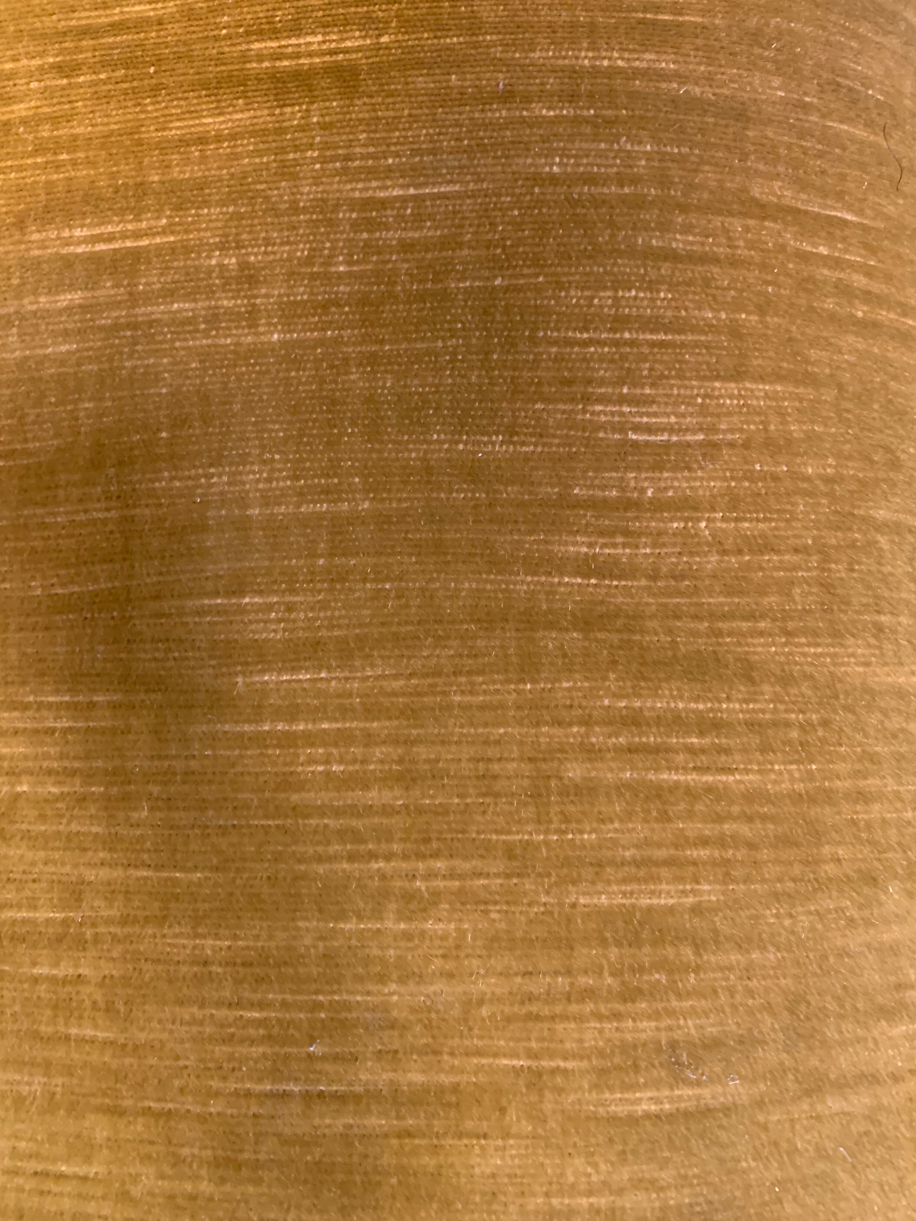 20th century mahogany veneer angle sofa