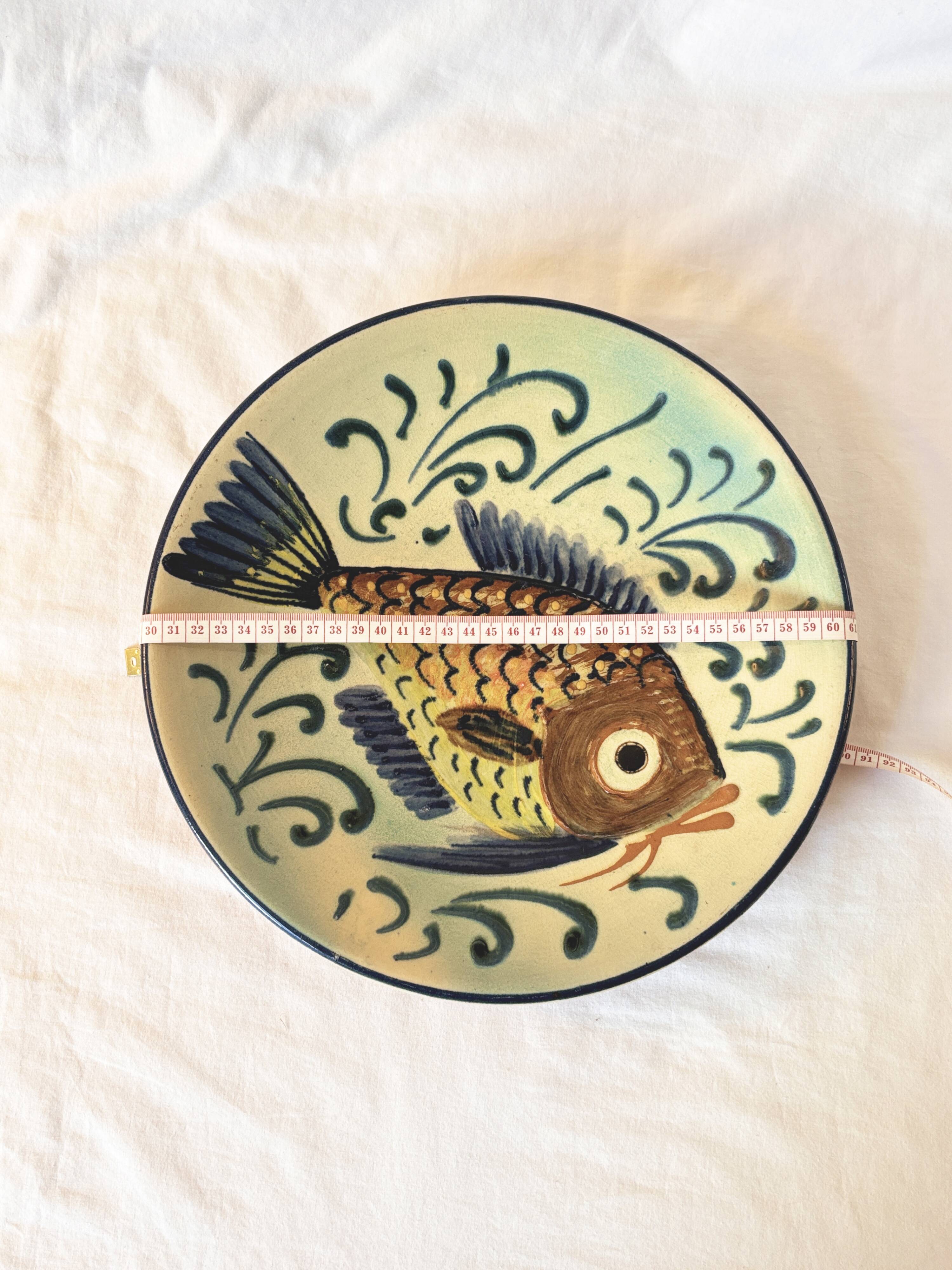 Puigdemont ceramic plate or large dish