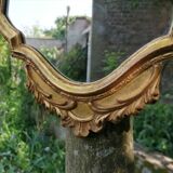 Golden mirror - 70x40cm