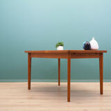 Teak table, Danish design, 1970s, production: Denmark