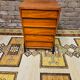 Small Scandinavian teak chest of drawers 5 drawers