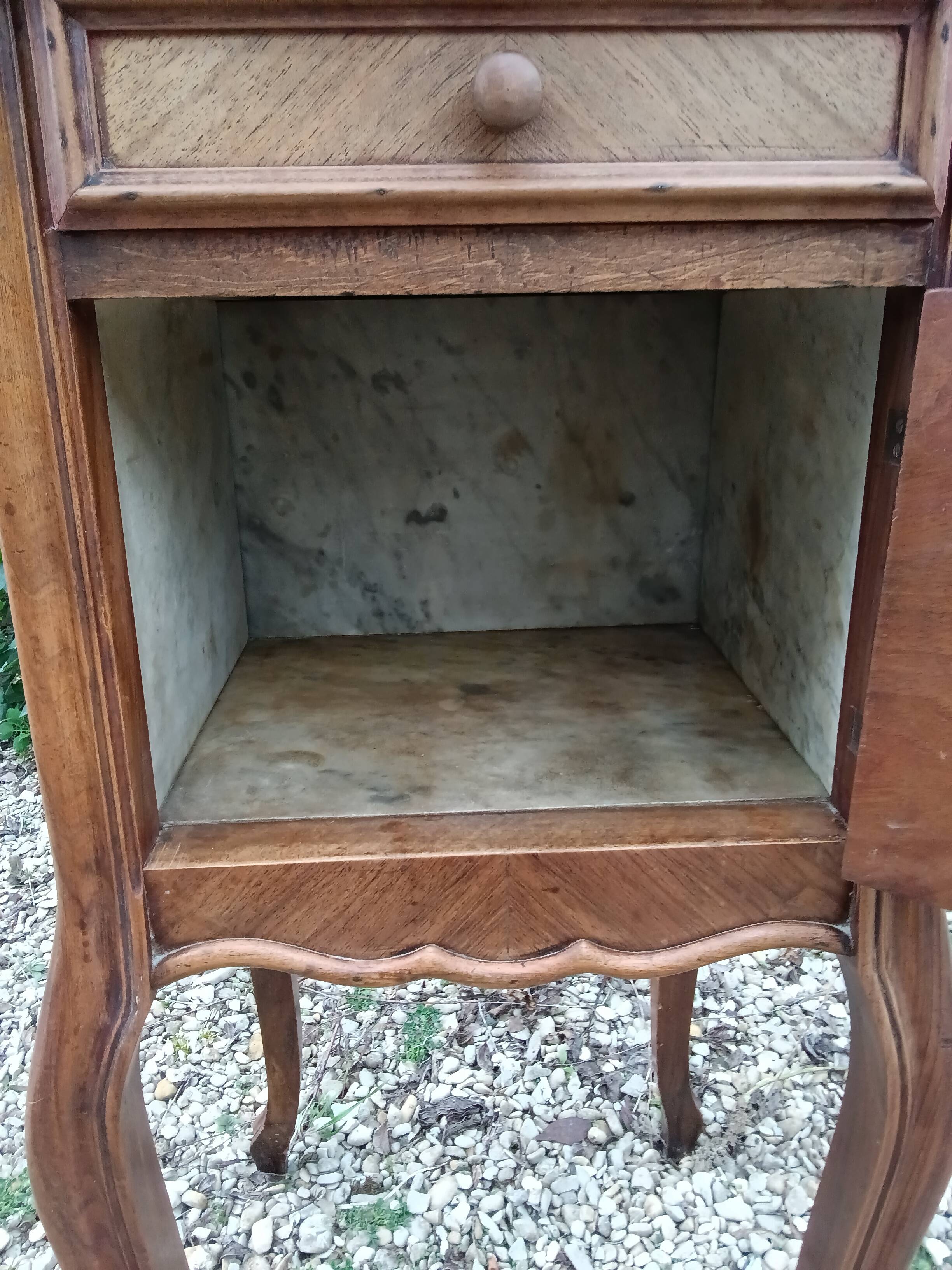 Louis XV style bedside table