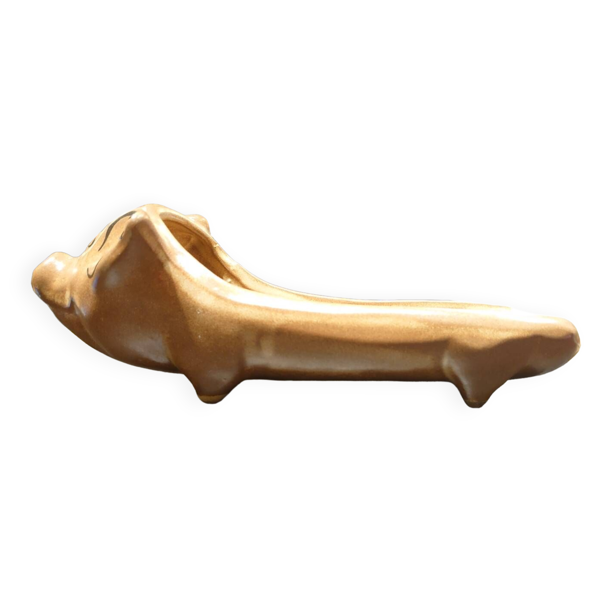 ANCIEN COCHON EN porcelaine porte cure dents ou allumettes EUR 15,00