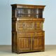 Oak tridarn cabinet, circa 1710
