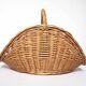 Light rattan log basket